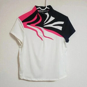 Jamie Sadock Mock Neck Golf Top
